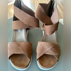 Eileen Fisher wedge sandals - women’s size 7
